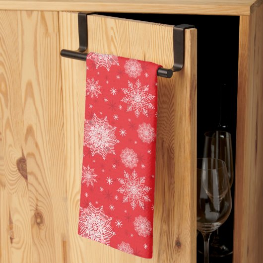 Serviette de cuisine de vacances (Pliage en tiers)