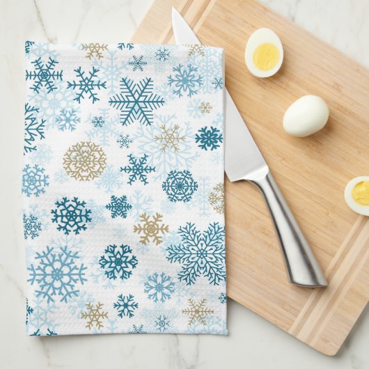 Serviette de cuisine de vacances (Quart Plié)