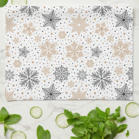 Serviette de cuisine de vacances (Plié)