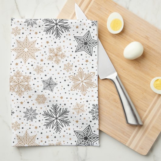 Serviette de cuisine de vacances (Quart Plié)