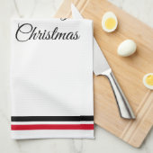 Serviette de cuisine de vacances Deer (Quart Plié)