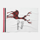 Serviette de cuisine de vacances Deer (Horizontal)