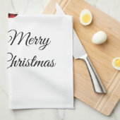 Serviette de cuisine de vacances Deer (Quart Plié)