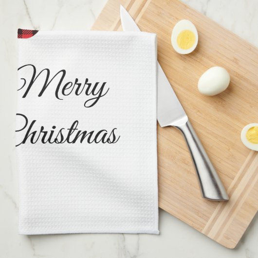 Serviette de cuisine de vacances Deer (Quart Plié)