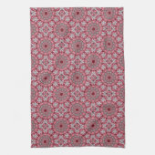 Serviette de cuisine de vacances rose (Vertical)