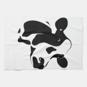 Serviette de cuisine de vache à pays (Horizontal)