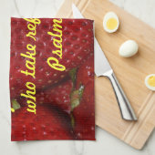 Serviette de cuisine de vers de bible - 34:8 de (Quart Plié)