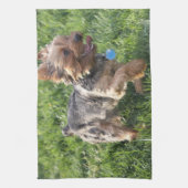 Serviette de cuisine de York Terrier (Vertical)