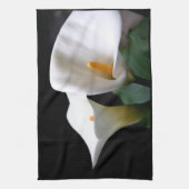 Serviette de cuisine de zantedeschia (Vertical)