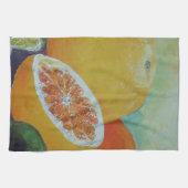 Serviette de cuisine d'éclaboussure d'agrume (Horizontal)