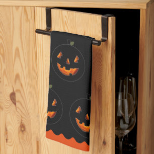 Serviette de cuisine décoration Halloween