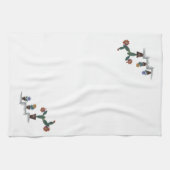 Serviette de cuisine décorée de cactus (Horizontal)