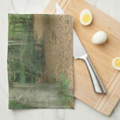 Serviette de cuisine défrichée (Quart Plié)