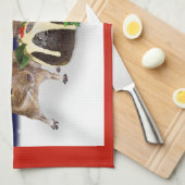 Serviette de cuisine Degus Festive (Quart Plié)