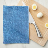 Serviette de cuisine Denim Print (Quart Plié)