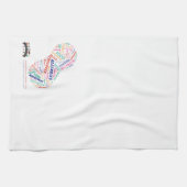 Serviette de cuisine des allergies alimentaires de (Horizontal)