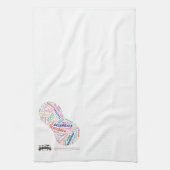 Serviette de cuisine des allergies alimentaires de (Vertical)