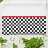 Serviette de cuisine des années 50 (Plié)