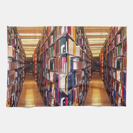 Serviette de cuisine d'étagères à livres de (Horizontal)