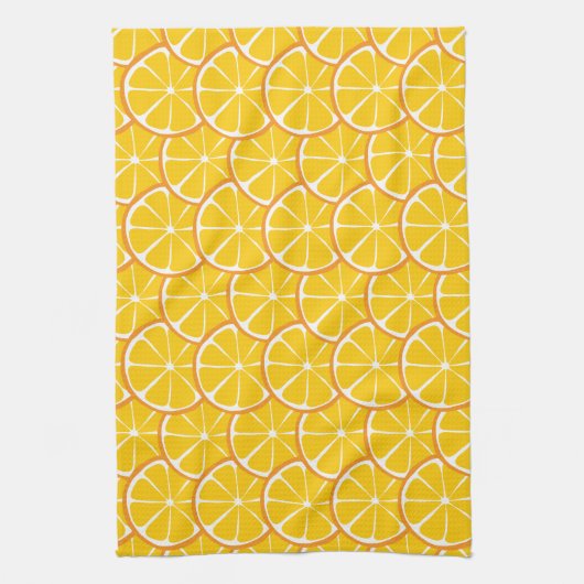 Serviette de cuisine d'été Citrus Orange (Vertical)