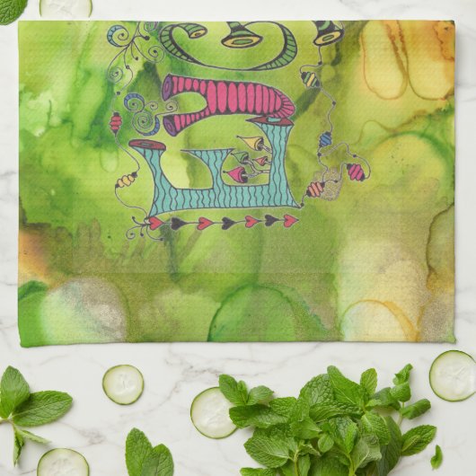 Serviette de cuisine d'Eugene (Plié)