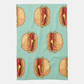 Serviette de cuisine d'hamburgers (Vertical)