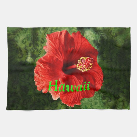 Serviette de cuisine d'Hawaï (Horizontal)