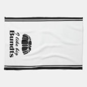 Serviette de cuisine d'humour de gâteau de Bundt (Horizontal)