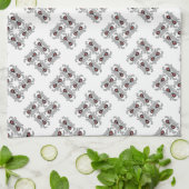 Serviette de cuisine d'impression de danse (Plié)