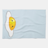 Serviette de cuisine d'oeufs de Kawaii (Horizontal)