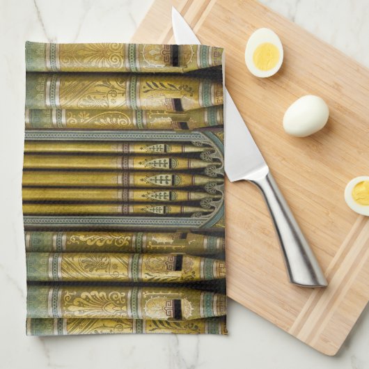 Serviette de cuisine d'organe de Birmingham (Quart Plié)