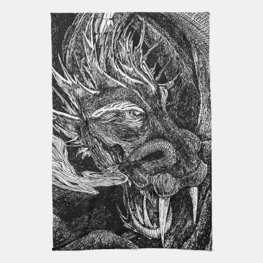 Serviette de cuisine Dragon (Vertical)