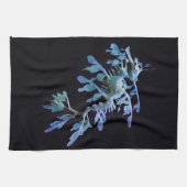 Serviette de cuisine Dragon de mer feuillu (Horizontal)