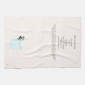 Serviette de cuisine Dragon pour recette de biscui (Horizontal)