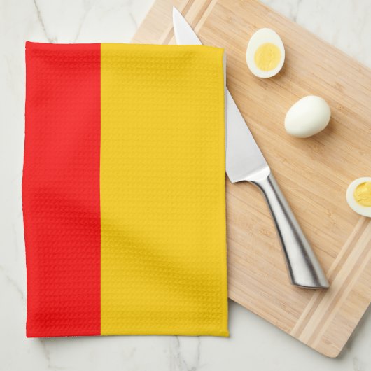 Serviette de cuisine drapeau d'Allemagne (Quart Plié)