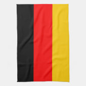 Serviette de cuisine drapeau d'Allemagne (Vertical)