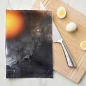 Serviette de cuisine Dream Orb Fractal Art (Quart Plié)