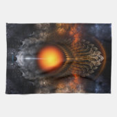 Serviette de cuisine Dream Orb Fractal Art (Horizontal)