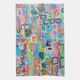Serviette de cuisine du bloc