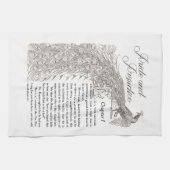 Serviette de cuisine du chapitre 1 de fierté et de (Horizontal)