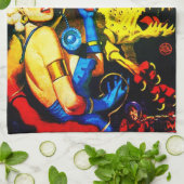 Serviette de cuisine du CRU SCI fi (HISTOIRES de (Plié)