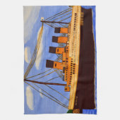 Serviette de cuisine du navire Titanic (Vertical)