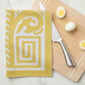 Serviette de cuisine du Palm Tree de Barcelone (Quart Plié)