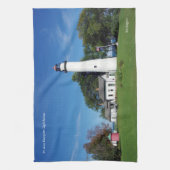 Serviette de cuisine du phare Pt Aux Barques (Vertical)