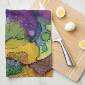 Serviette de cuisine du premier doodle (Quart Plié)