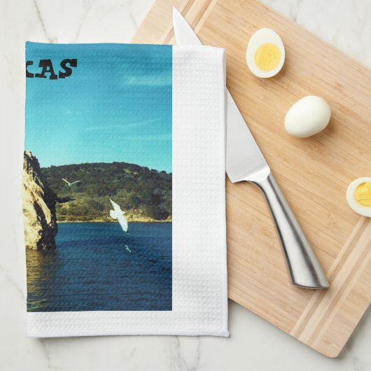 Serviette de cuisine du Texas (Quart Plié)