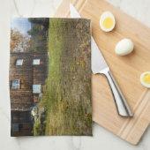 Serviette de cuisine du Vermont Country (Quart Plié)