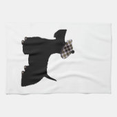 Serviette de cuisine écossaise Terrier (Horizontal)