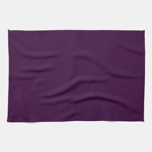 Serviette de cuisine Eggplant Purple Twill (Horizontal)