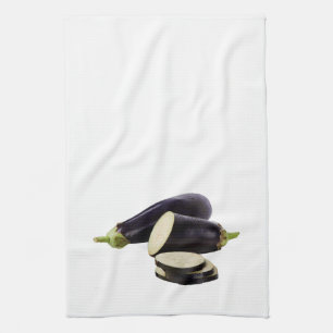 Serviette de cuisine 'Eggplants'